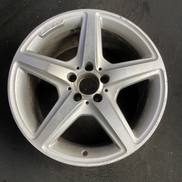 18" MERCEDES CLS-CLASS 12 218 Type; CLS550, AWD, 18x9.5, AMG, silver accents - Additional View