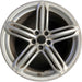 19" AUDI A5 08-09 19x9, 5 spoke Original OEM Wheel Rim - Front View