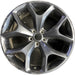 20" CHALLENGER 15-17 20x8 , 5 Y spoke, dark gray Original OEM Wheel Rim - Front View