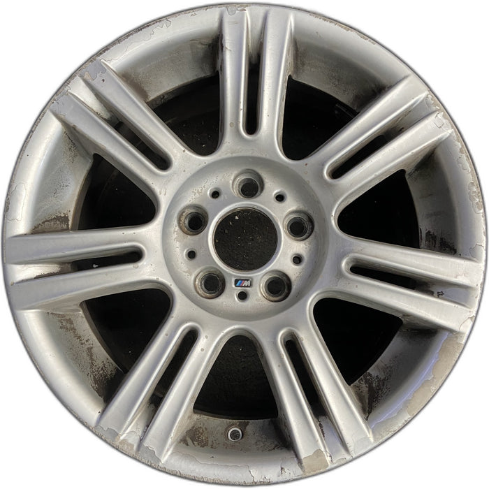 17" BMW 323i 06-12 17x8.5 , 7 spoke Original OEM Wheel Rim - Front View