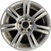 17" BMW 323i 06-12 17x8 , 7 spoke, double spoke Original OEM Wheel Rim - Front View