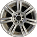 17" BMW 323i 06-12 17x8 , 7 spoke, double spoke Original OEM Wheel Rim - Front View