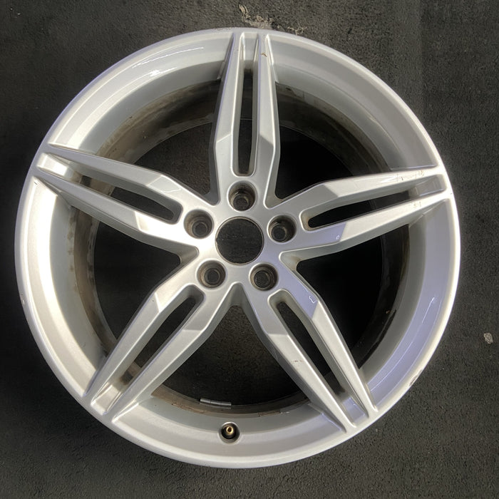 19" AUDI A5 18 19x8.5 , 5 double spoke Original OEM Wheel Rim - Additional View