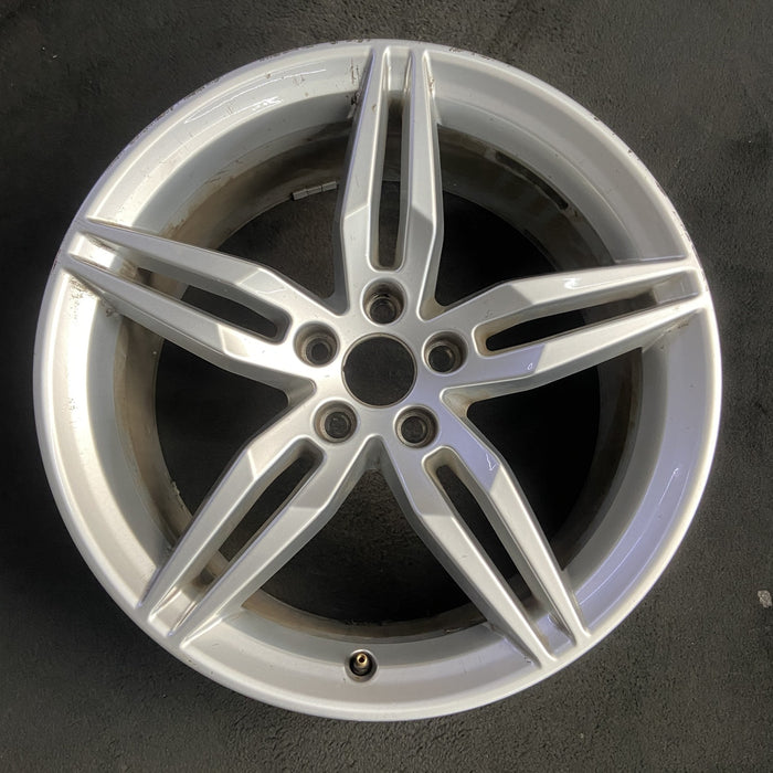 19" AUDI A5 18 19x8.5 , 5 double spoke Original OEM Wheel Rim - Additional View