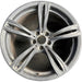 20" BMW M5 12-16 20x10 , 5 double spoke, , silver Original OEM Wheel Rim - Front View