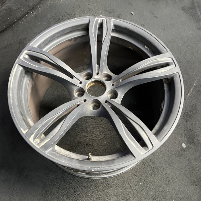20" BMW M5 12-16 20x10 , 5 double spoke, , silver Original OEM Wheel Rim - View 7
