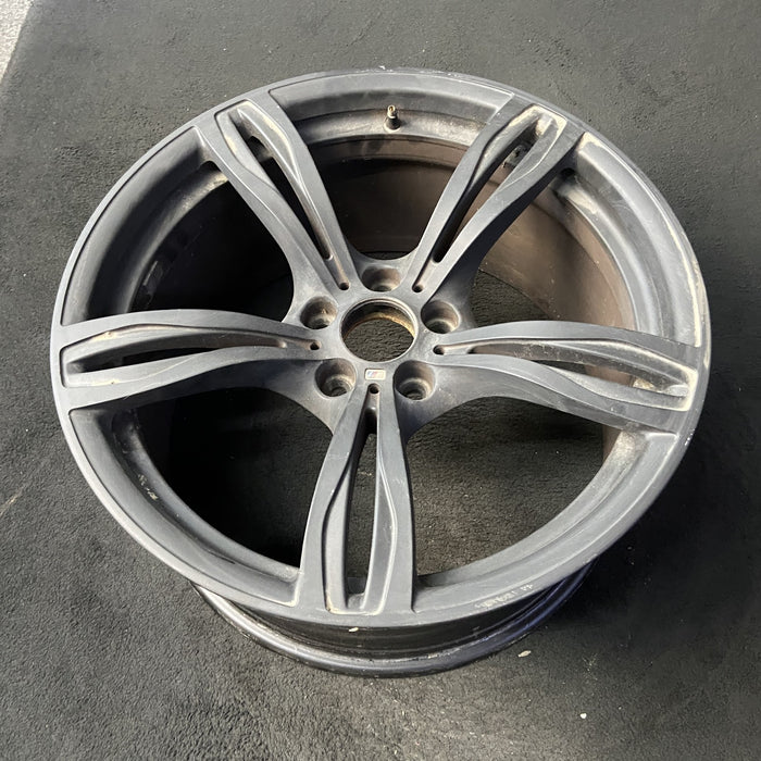 20" BMW M5 12-16 20x10 , 5 double spoke, , silver Original OEM Wheel Rim - View 8