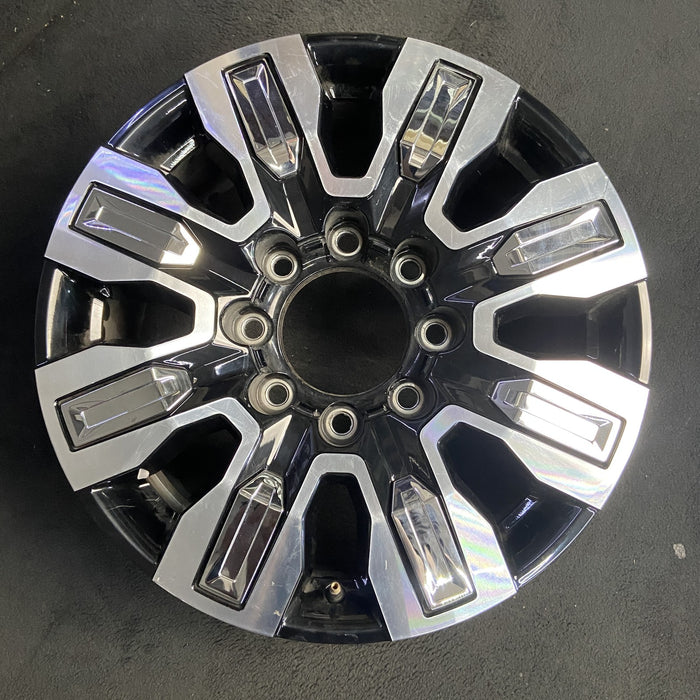 20" SIERRA 2500 PICKUP 24 20x8.5, 8 spoke, raised spoke , chrome inserts - Additional View