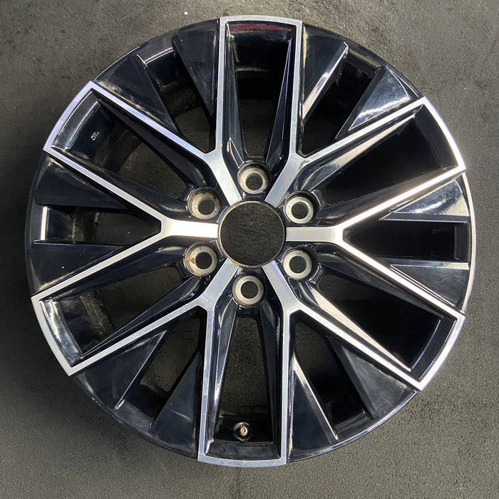20" GX550 24-26 20x7.5 , machined black Original OEM Wheel Rim - Additional View