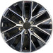 20" GX550 24-26 20x7.5 , machined black Original OEM Wheel Rim - Front View