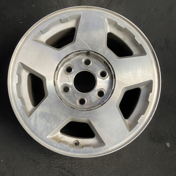 17" SILVERADO 1500 PICKUP 04 17x7.5, Original OEM Wheel Rim - Additional View