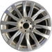 22" ESCALADE 21-24 22x9, 14 spoke, polished Original OEM Wheel Rim - Front View