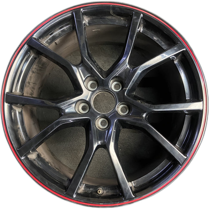 20" CIVIC 17-20 20x8.5 , Original OEM Wheel Rim - Front View
