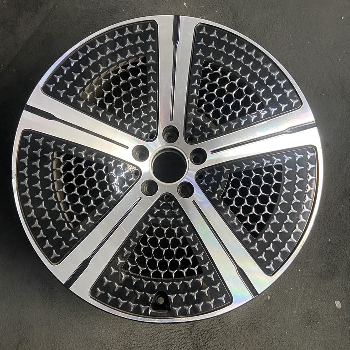20" EQS-CLASS 22 297 Type, 20x8.5 , single spoke Original OEM Wheel Rim - Additional View