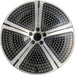 20" EQS-CLASS 22 297 Type, 20x8.5 , single spoke Original OEM Wheel Rim - Front View