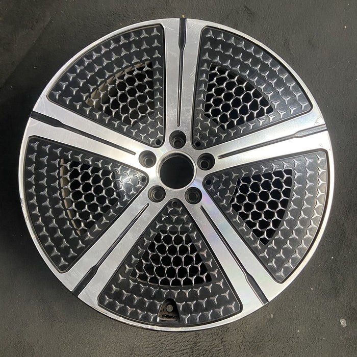 20" EQS-CLASS 22 297 Type, 20x8.5 , single spoke Original OEM Wheel Rim - Additional View