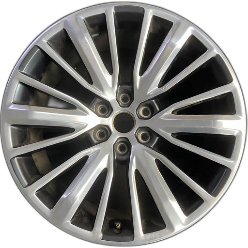 22" GRAND WAGONEER 22-25 22x9, 18 spoke Original OEM Wheel Rim - Front View