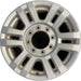 18" FORD F250SD PICKUP 17 18x8 , aluminum, 12 spoke , silver Original OEM Wheel - Front View