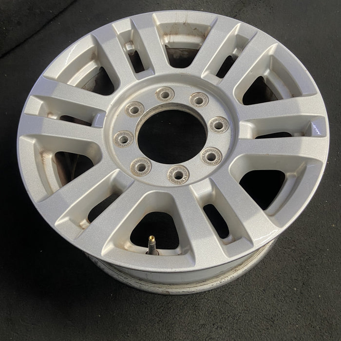 18" FORD F250SD PICKUP 17 18x8 , aluminum, 12 spoke , silver Original OEM Wheel - View 7