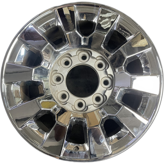 20" SIERRA 2500 PICKUP 17-18 20x8.5, 10 spoke, opt RQA Original OEM Wheel Rim - Front View