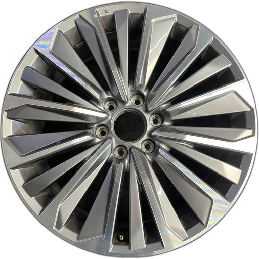 22" INFINITI QX80 25-26 22x8.5 , 18 spoke Original OEM Wheel Rim - Front View