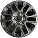 20" SEQUOIA 23-26 20x8, open spoke , matte black Original OEM Wheel Rim - Front View