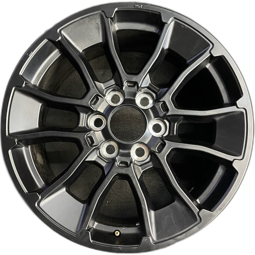 20" SEQUOIA 24-26 20x8, 6 Y spoke, black Original OEM Wheel Rim - Front View