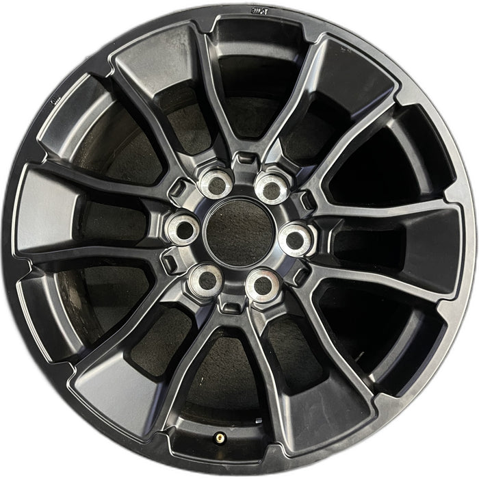 20" SEQUOIA 24-26 20x8, 6 Y spoke, black Original OEM Wheel Rim - Front View