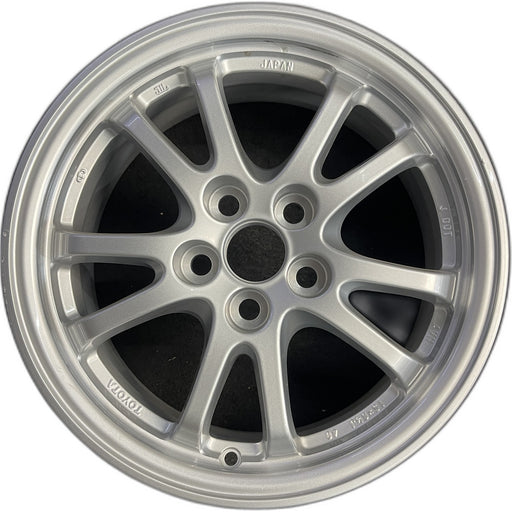 15" COROLLA 20 Sedan, 15x6.5 Original OEM Wheel Rim - Front View