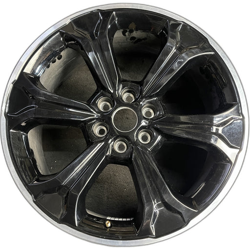 22" EXPEDITION 22-24 22x9.5, 6 spoke, black Original OEM Wheel Rim - Front View