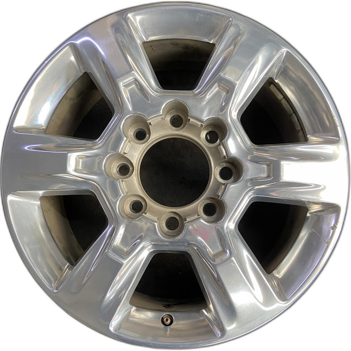20" SIERRA 2500 PICKUP 17-19 20x8.5, 6 spoke Original OEM Wheel Rim - Front View