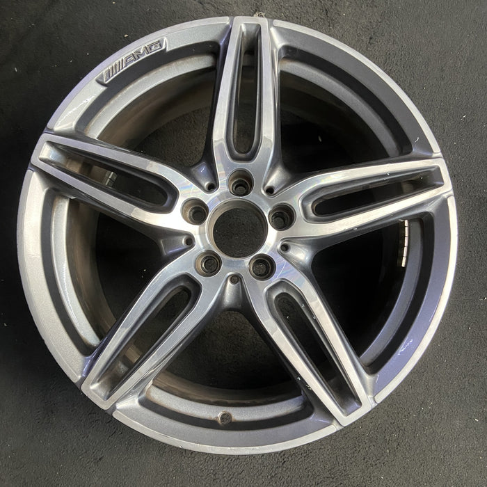 19" MERCEDES E-CLASS 17 213 Type, Sedan, E300, 19x8, machined face with black - Additional View