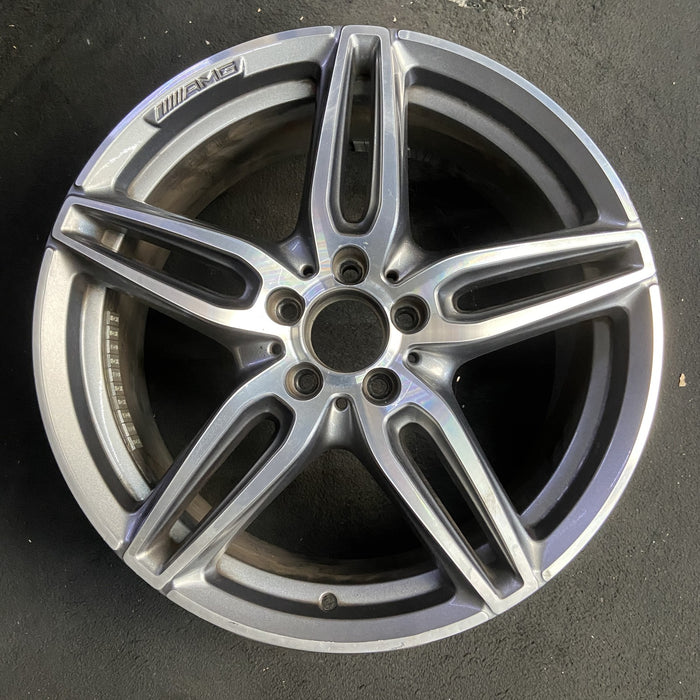 19" MERCEDES E-CLASS 17 213 Type, Sedan, E300, 19x8, machined face with black - Additional View