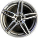 19" MERCEDES E-CLASS 17 213 Type, Sedan, E300, 19x8, machined face with black - Front View