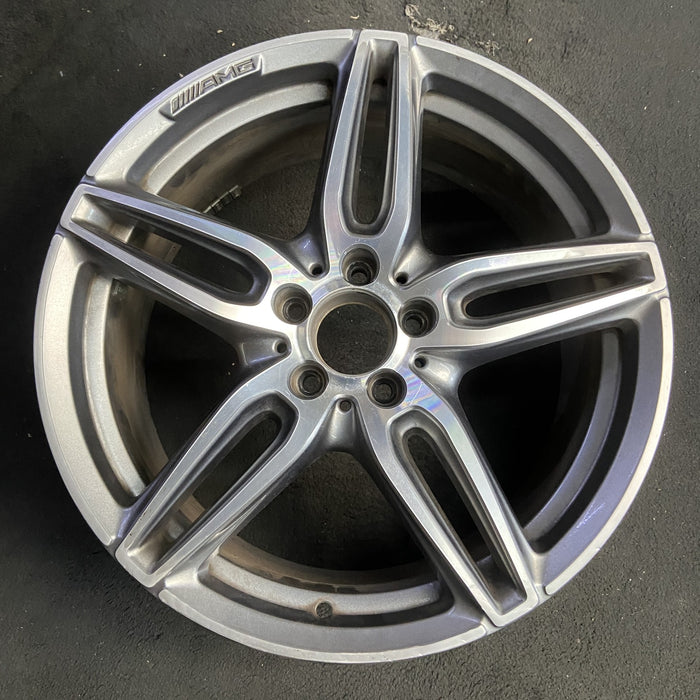 19" MERCEDES E-CLASS 17 213 Type, Sedan, E300, 19x8, machined face with black - Additional View