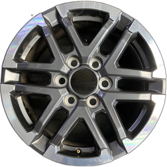 18" TACOMA 24-26 18x7.5, 6 Y spoke Original OEM Wheel Rim - Front View