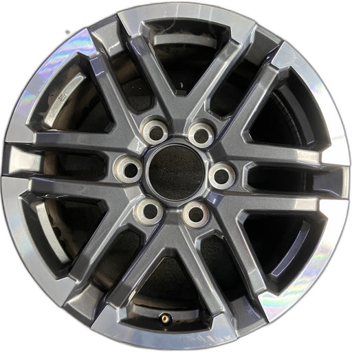 18" TACOMA 24-26 18x7.5, 6 Y spoke Original OEM Wheel Rim - Front View