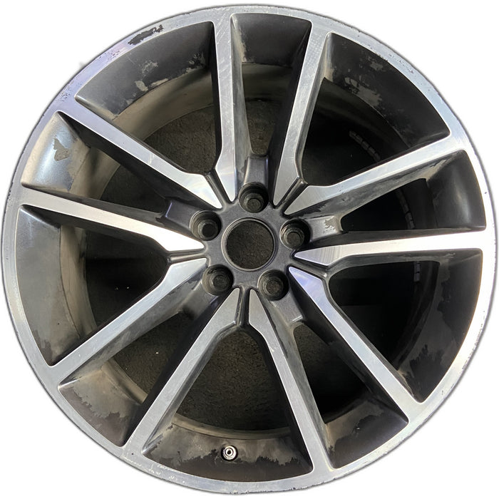 20" CHALLENGER 20 20x8 , , V spoke Original OEM Wheel Rim - Front View