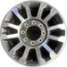 18" FORD F250SD PICKUP 20 18x8, aluminum, 12 spoke , Original OEM Wheel Rim - Front View
