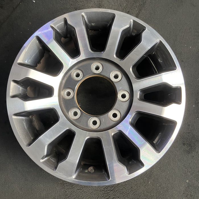 18" FORD F250SD PICKUP 20 18x8, aluminum, 12 spoke , Original OEM Wheel Rim - Additional View
