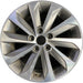 17" SONATA 15 17x7, exposed lug nuts, w/o Original OEM Wheel Rim - Front View