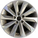 17" SONATA 15 17x7, exposed lug nuts, w/o Original OEM Wheel Rim - Front View