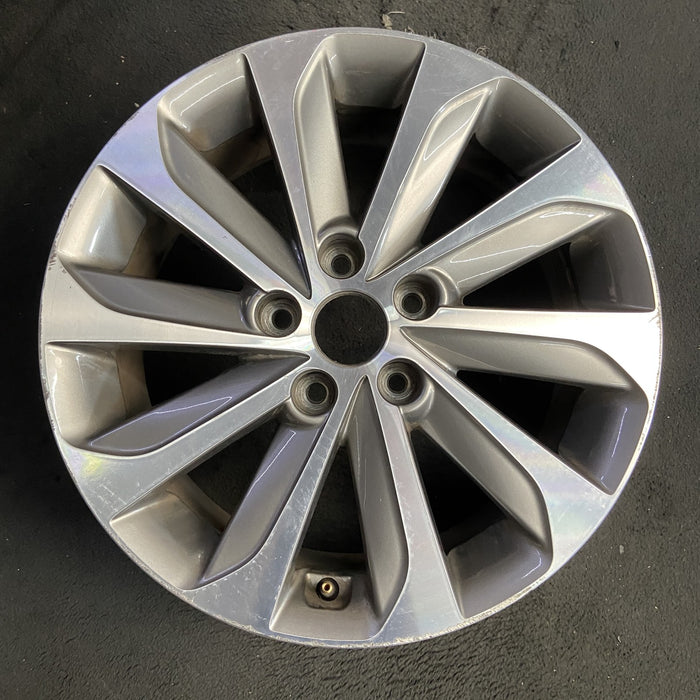 17" SONATA 15 17x7, exposed lug nuts, w/o Original OEM Wheel Rim - Additional View