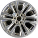 20" SIERRA 1500 PICKUP 19 , 20x9, 12 spoke, V spoke, opt RTL Original OEM Wheel - Front View