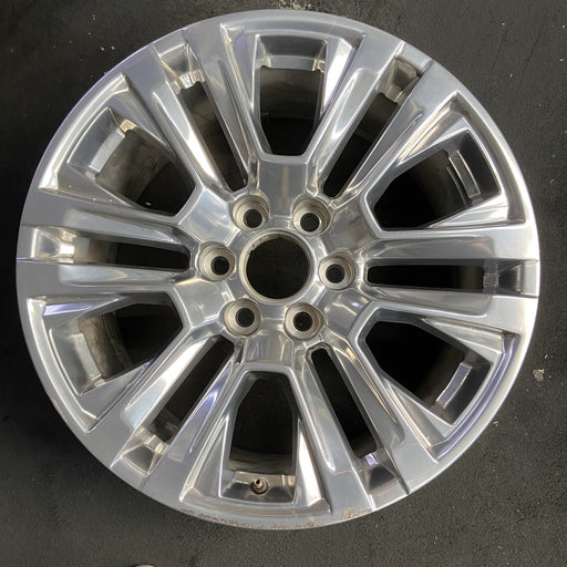 20" SIERRA 1500 PICKUP 19 , 20x9, 12 spoke, V spoke, opt RTL Original OEM Wheel - Additional View