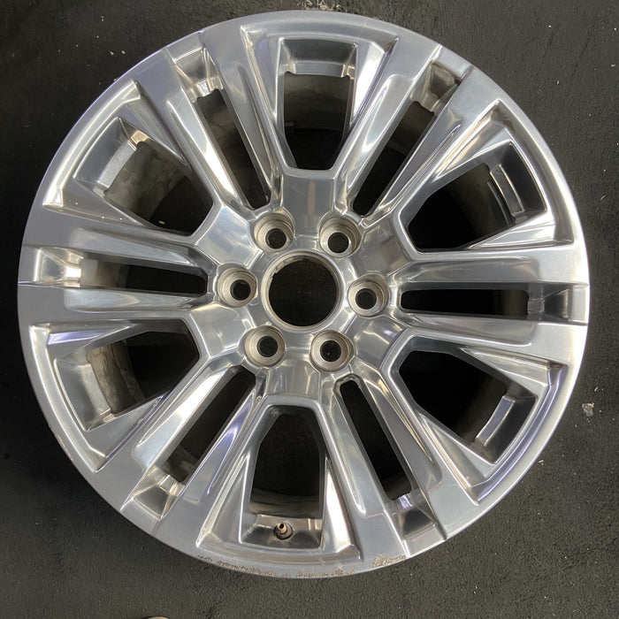 20" SIERRA 1500 PICKUP 19 , 20x9, 12 spoke, V spoke, opt RTL Original OEM Wheel - Additional View