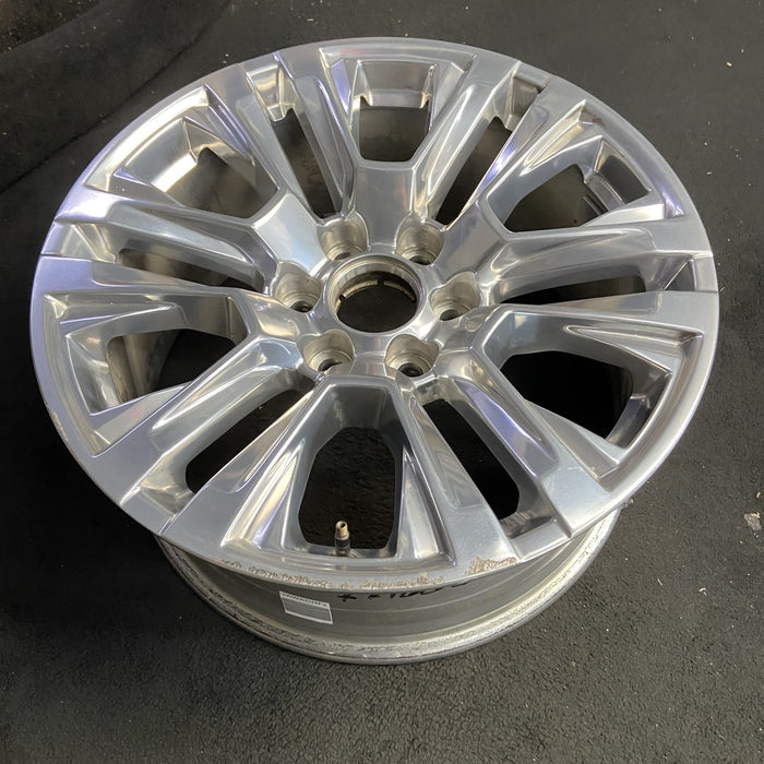 20" SIERRA 1500 PICKUP 19 , 20x9, 12 spoke, V spoke, opt RTL Original OEM Wheel - View 7
