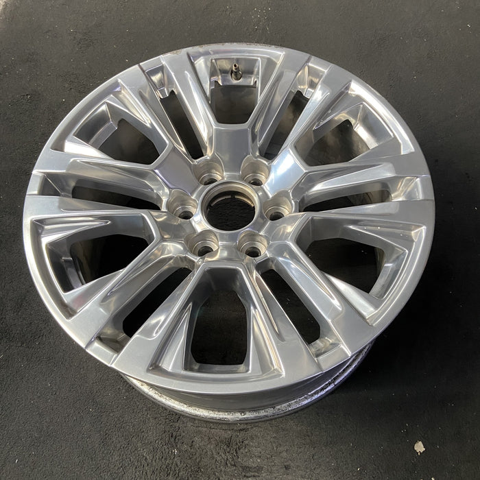 20" SIERRA 1500 PICKUP 19 , 20x9, 12 spoke, V spoke, opt RTL Original OEM Wheel - View 8