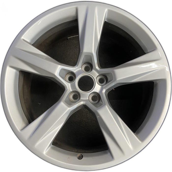 20" CAMARO 16-17 20x8.5, 5 solid spoke, silver Original OEM Wheel Rim - Front View