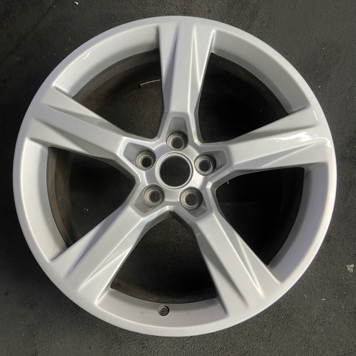 20" CAMARO 16-17 20x8.5, 5 solid spoke, silver Original OEM Wheel Rim - Additional View